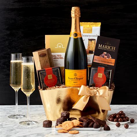 veuve clicquot gift baskets